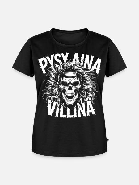 Wildschädel-Design - Frauen Premium Bio T-Shirt - Schwarz
