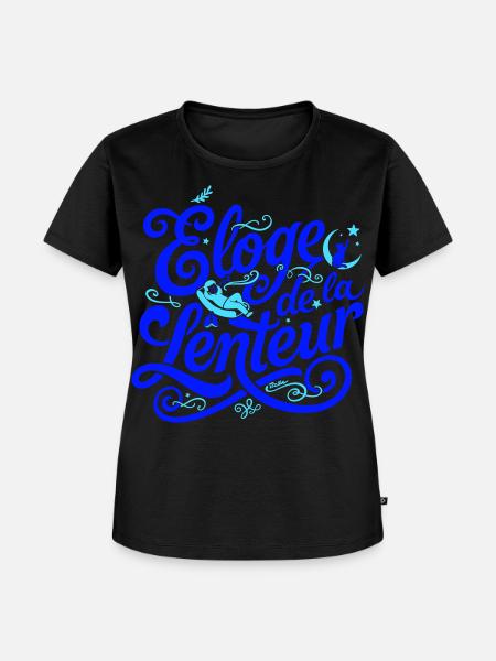 Zum Lob der Langsamkeit - Frauen Premium Bio T-Shirt - Schwarz