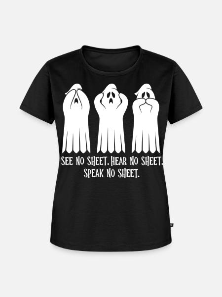 Drei weise Geister - Frauen Premium Bio T-Shirt - Schwarz