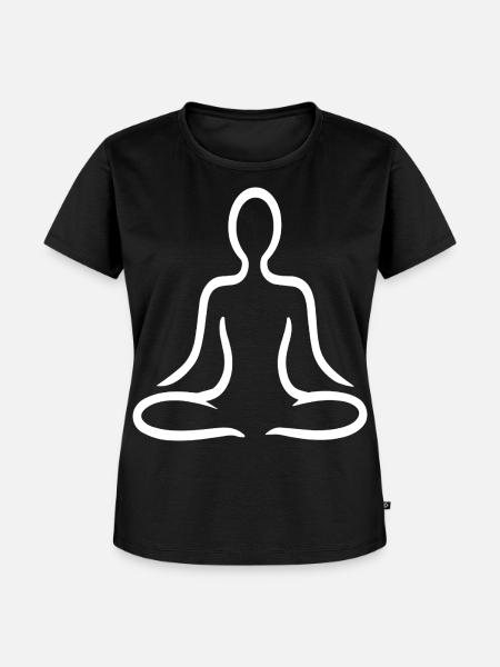 Yoga Und Meditation - Frauen Premium Bio T-Shirt - Schwarz