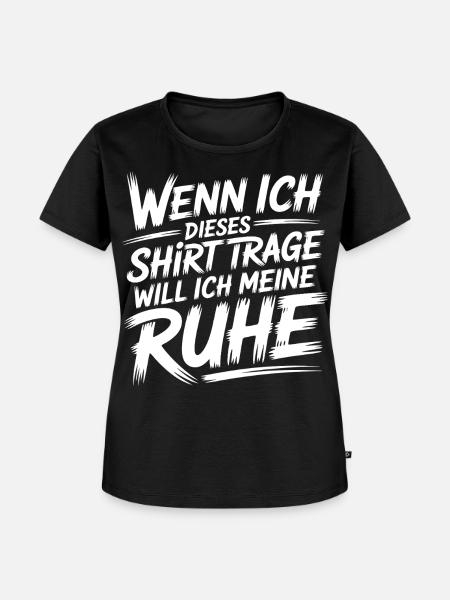 Relaxation Mode - Frauen Premium Bio T-Shirt - Schwarz