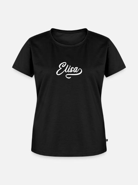 Jahrgang Elisa - Frauen Premium Bio T-Shirt - Schwarz