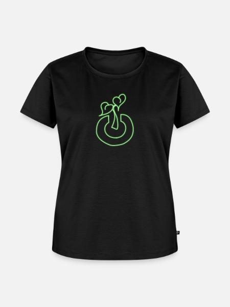 Abschalten Pflanze - Frauen Premium Bio T-Shirt - Schwarz