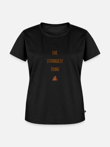 das SELTSAMSTE - Frauen Premium Bio T-Shirt - Schwarz