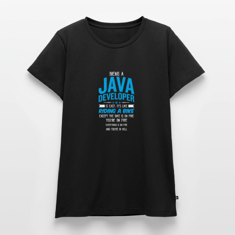Java Developer Women's Premium Organic T-shirt