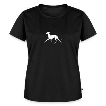 lévier - T-shirt Premium bio Femme - noir - Devant - Selfina (174cm)