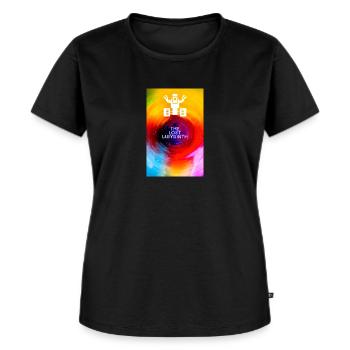 The Lost Labyrinth 2 ( Nicola ) - Frauen Premium Bio T-Shirt - Schwarz - Vorne - Selfina (174cm)