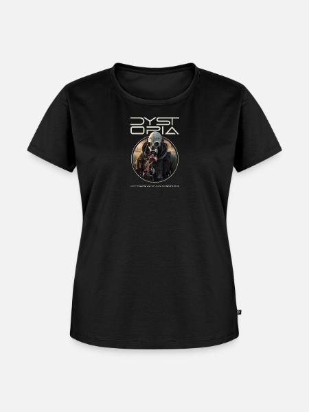 DYSTOPIE 3 - Frauen Premium Bio T-Shirt - Schwarz