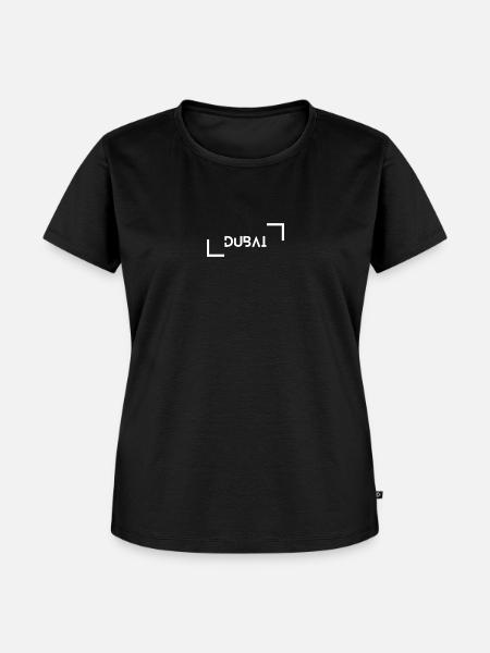 Dubai - Lifestyle Design - Frauen Premium Bio T-Shirt - Schwarz