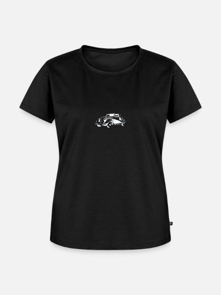 Oldtimer - Frauen Premium Bio T-Shirt - Schwarz