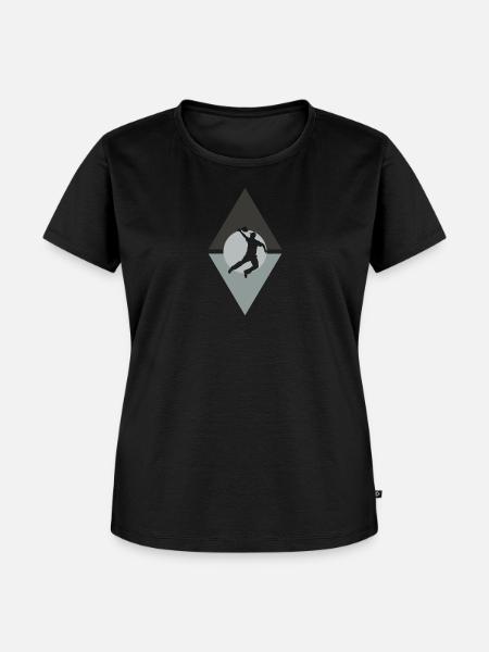 Cornhole Säcke - Frauen Premium Bio T-Shirt - Schwarz