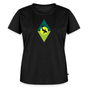 Koi Fish Fish Head - Women's Premium Organic T-shirt - black - Front - Selfina (174cm)