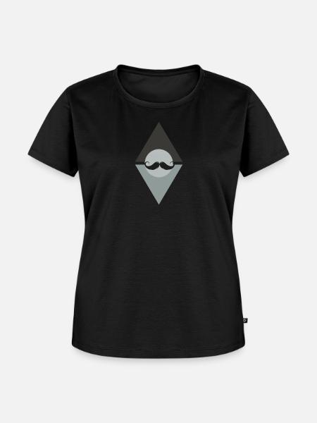 Bart Sir - Frauen Premium Bio T-Shirt - Schwarz