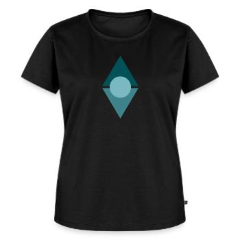 Busfahrer Transport Bus - Frauen Premium Bio T-Shirt - Schwarz - Vorne - Selfina (174cm)