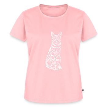 Cat cat kitten - Women's Premium Organic T-shirt - rose - Front - AI Model Female 172 dark (172cm)