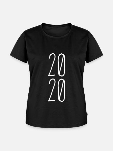 2020 - Frauen Premium Bio T-Shirt - Schwarz