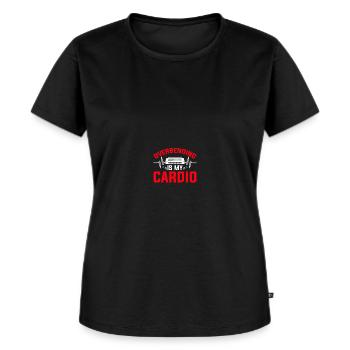 Harmoniciste - T-shirt Premium bio Femme - noir - Devant - Selfina (174cm)