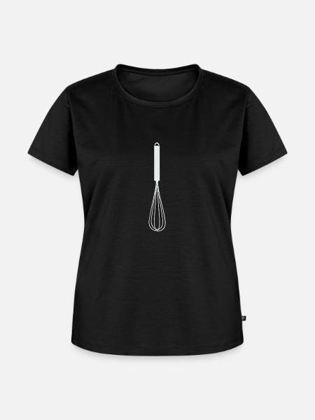 Schneebesen - Frauen Premium Bio T-Shirt - Schwarz