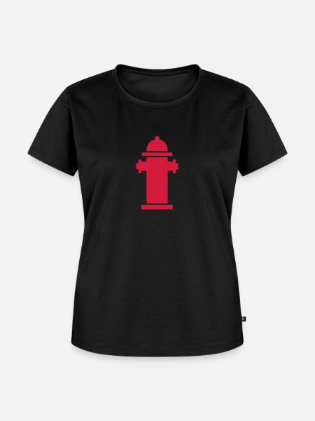 hydrant - Frauen Premium Bio T-Shirt - Schwarz