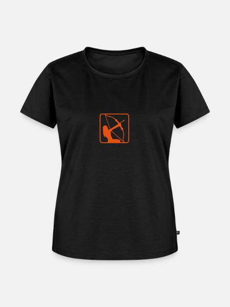 Schütze - Frauen Premium Bio T-Shirt - Schwarz