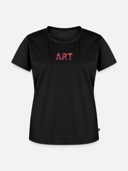 ART - Frauen Premium Bio T-Shirt - Schwarz