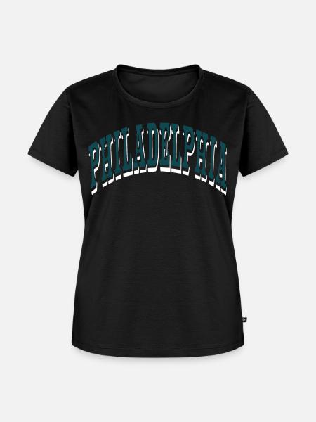 Philadelphia - Frauen Premium Bio T-Shirt - Schwarz