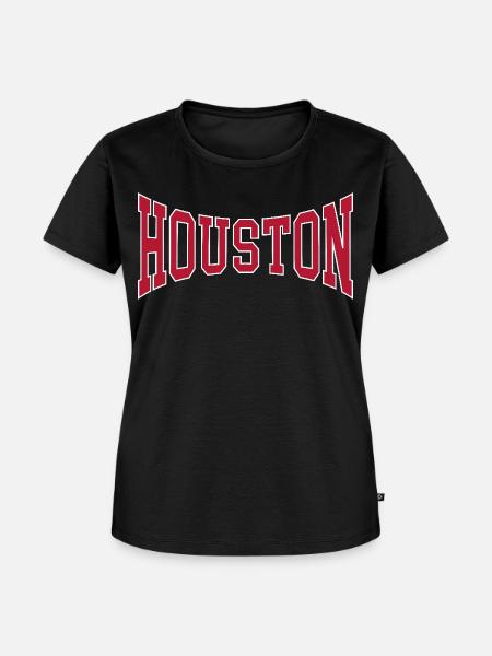 Houston - Frauen Premium Bio T-Shirt - Schwarz