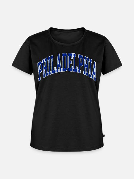 Philadelphia - Frauen Premium Bio T-Shirt - Schwarz