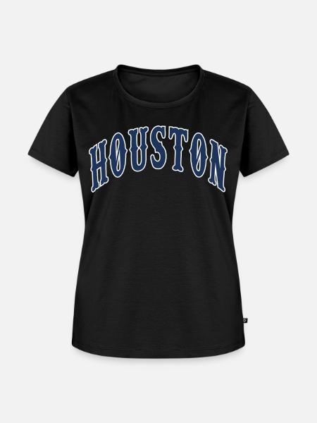 Houston - Frauen Premium Bio T-Shirt - Schwarz