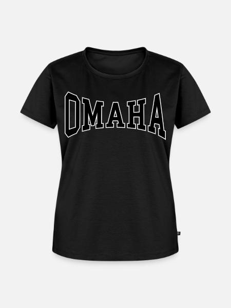Omaha - Frauen Premium Bio T-Shirt - Schwarz