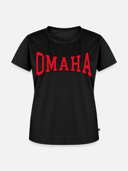 Omaha - Frauen Premium Bio T-Shirt - Schwarz