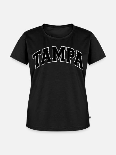 Tampa - Frauen Premium Bio T-Shirt - Schwarz