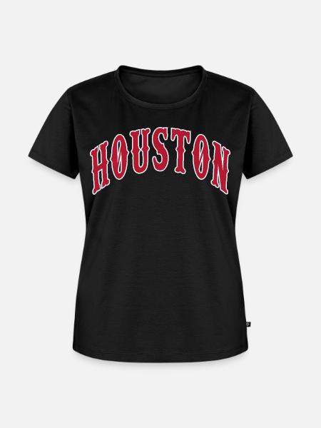 Houston - Frauen Premium Bio T-Shirt - Schwarz
