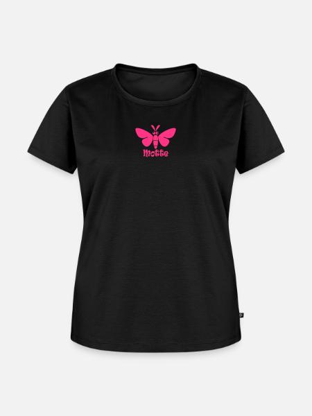 Motte - Frauen Premium Bio T-Shirt - Schwarz