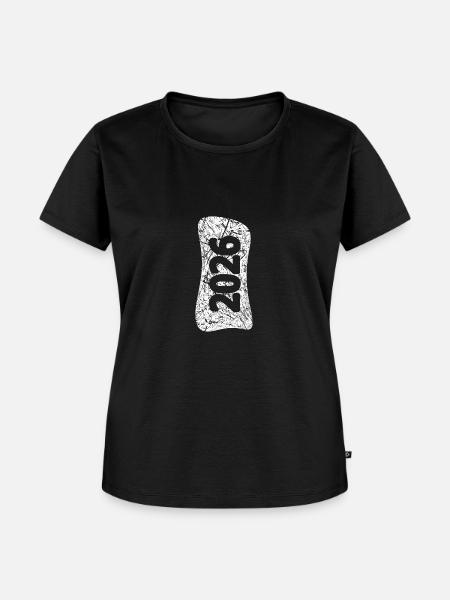 2026 - Frauen Premium Bio T-Shirt - Schwarz