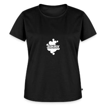 Jimmy as Jimmy - Women's Premium Organic T-shirt - black - Front - Selfina (174cm)