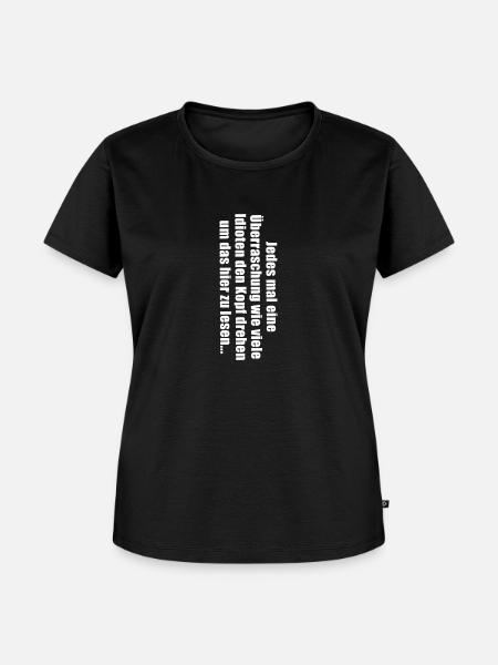 Jedes mal eine Überraschung - Frauen Premium Bio T-Shirt - Schwarz