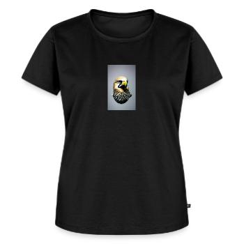 Aigle | Oiseaux | Liberté | Animaux - T-shirt Premium bio Femme - noir - Devant - Selfina (174cm)