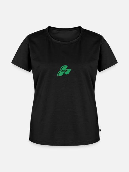The Leaf - Frauen Premium Bio T-Shirt - Schwarz