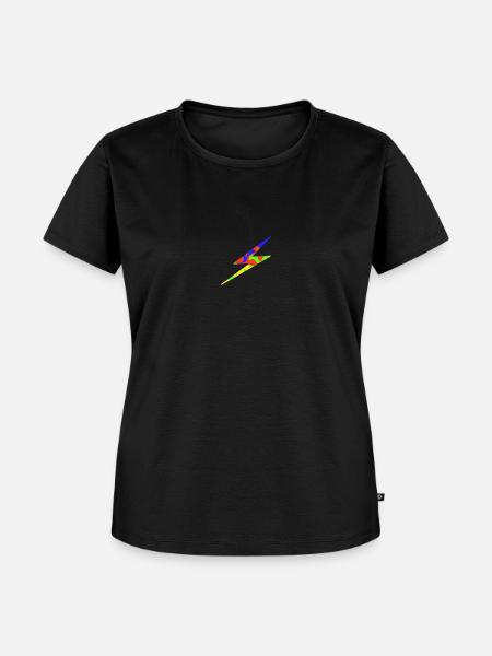 Blitz - Frauen Premium Bio T-Shirt - Schwarz