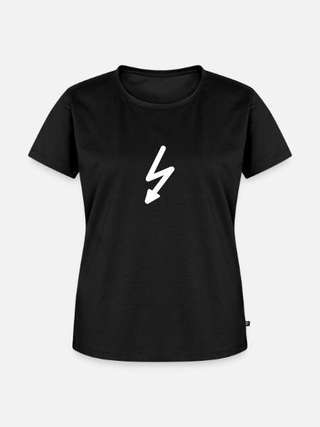 Blitz - Frauen Premium Bio T-Shirt - Schwarz