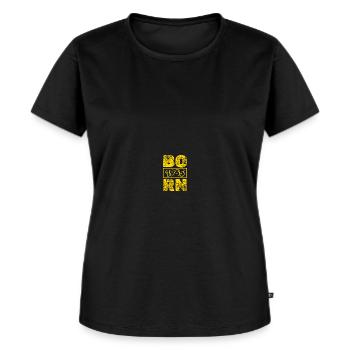 Born 1965 - Women's Premium Organic T-shirt - black - Front - Selfina (174cm)