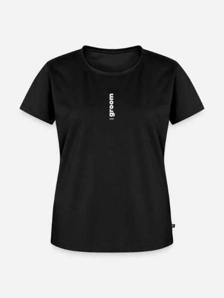 Team Groom - Frauen Premium Bio T-Shirt - Schwarz