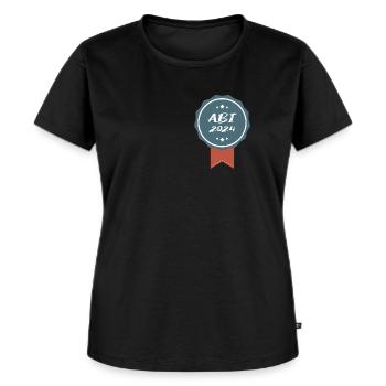 Abi 2024 Orden Ehrenzeichen - Frauen Premium Bio T-Shirt - Schwarz - Vorne - Selfina (174cm)