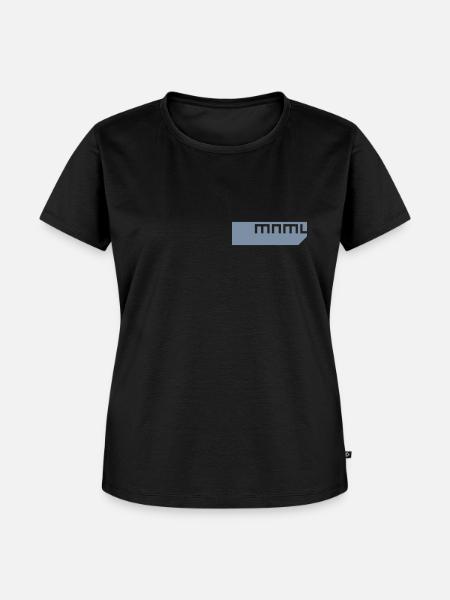 minimal | mnml - Frauen Premium Bio T-Shirt - Schwarz