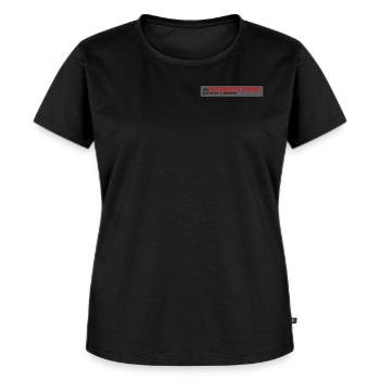 unSicherheitsdienst (glaube ich zumindest) - Frauen Premium Bio T-Shirt - Schwarz - Vorne - Selfina (174cm)