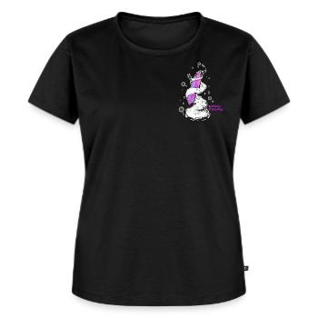 Mady Piercing Final - Women's Premium Organic T-shirt - black - Front - Selfina (174cm)