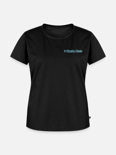 Fresh-Boss - Frauen Premium Bio T-Shirt - Schwarz
