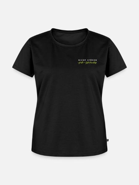 Winterschlaf - Frauen Premium Bio T-Shirt - Schwarz