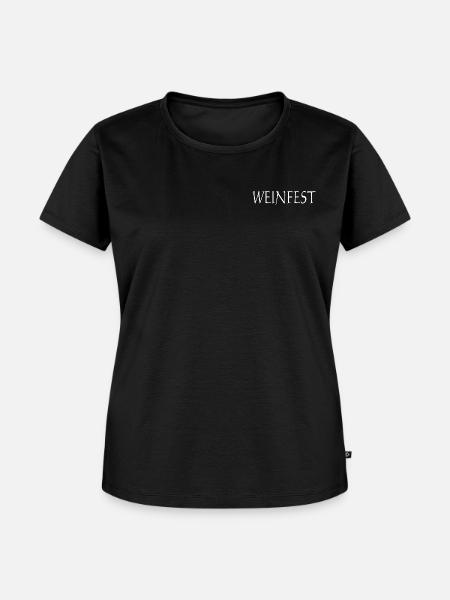 Weinfest - Frauen Premium Bio T-Shirt - Schwarz